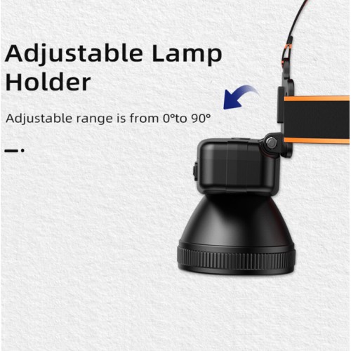 Ліхтар налобний акумуляторний HL55-S Superfire 300 Lumen IP42