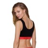 Спортивний топ на широких бретелях Passion PS003 TOP black, size L в інтернет супермаркеті PbayMarket!