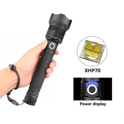 Ліхтар ручний акумуляторний Xanes 1282 XHP70 1160176376 Ліхтар ручний акумуляторний Xanes 1282 XHP70 1160176376