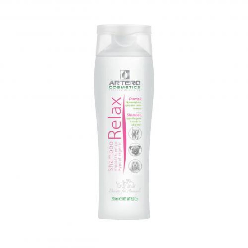 Шампунь для кішок гіпоалергенний для чутливої шкіри Artero Relax 250 мл H665