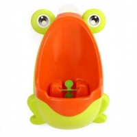 Дитячий пісуар Жаба Leluno LU1077 Жовтий з оранжевим Дитячий пісуар Жаба Leluno LU1077 Жовтий з оранжевим