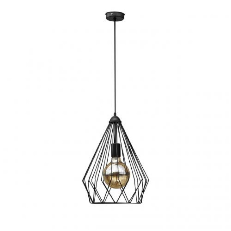 Світильник підвісний у стилі лофт MSK Electric Silvia NL 430 BK