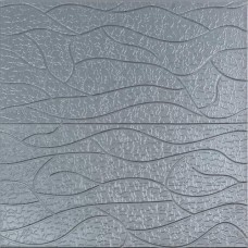 Панель 3D Sticker Wall 700х700х6 мм Silver (D) SW-00001951