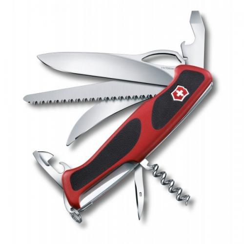 Швейцарський ніж Victorinox RangerGrip 57 Чорний із червоним (0.9583.MC) Швейцарський ніж Victorinox RangerGrip 57 Чорний із червоним (0.9583.MC)