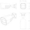 IP-відеокамера Provision ISR BMH-340ADSN-28 4 Мп Білий (302489)