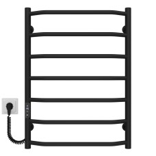 Рушникосушарка електрична Трапеція П7 500х700 Deffi Чорний JD03 (C.TR.70.50.7.E.B.L.1)