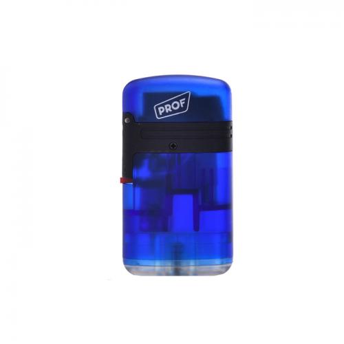 Запальничка газова 2 турбо Prof Double Jet Flame Transparent Синя (40803728BLU) Запальничка газова 2 турбо Prof Double Jet Flame Transparent Синя (40803728BLU)