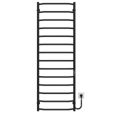 Рушникосушарка електрична Трапеція П14 500х1500 Deffi Чорний JD03 (C.TR.150.50.14.E.B.R.1)