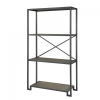 Стелаж для зберігання в стилі Loft NS-1909 1580x800x350 мм Черный Стелаж для зберігання в стилі Loft NS-1909 1580x800x350 мм Черный
