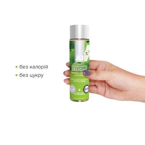 Змазка на водній основі System JO H2O — Green Apple (120 мл) без цукру, рослинний гліцерин в інтернет супермаркеті PbayMarket! Змазка на водній основі System JO H2O — Green Apple (120 мл) без цукру, рослинний гліцерин в інтернет супермаркеті PbayMarket!