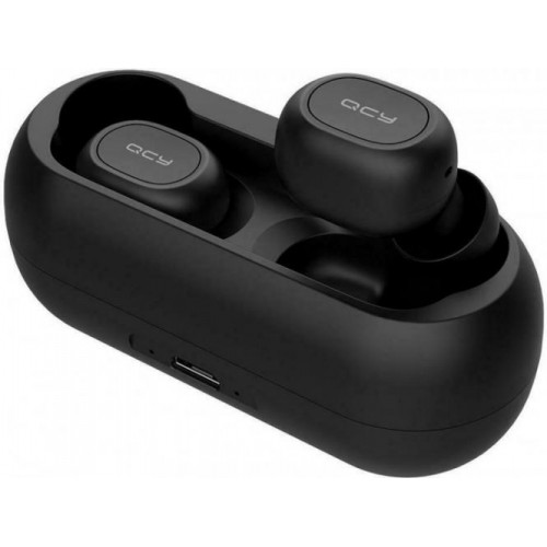 Бездротові навушники QCY T1C TWS Bluetooth Black