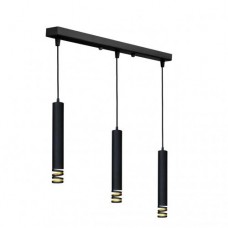 Світильник підвісний MSK Electric Spiral на три плафони у формі трубок NL 3622-3