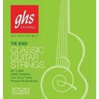 Струни для класичної гітари GHS 2100W Tie End Classic Guitar Strings Hard Tension Струни для класичної гітари GHS 2100W Tie End Classic Guitar Strings Hard Tension