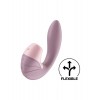 Вакуумний вібратор Satisfyer Supernova Old Rose, 2 положення стовбура