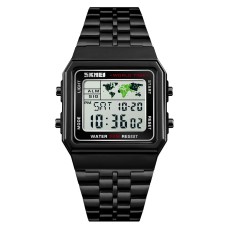 Чоловічий наручний годинник Skmei 1338 Чорний
