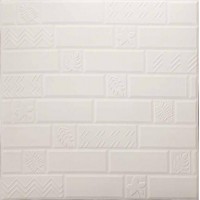 Самоклеюча декоративна 3D панель цегла марокко Loft Expert 700x700x5 мм