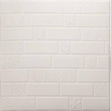 Самоклеюча декоративна 3D панель цегла марокко Loft Expert 700x700x5 мм