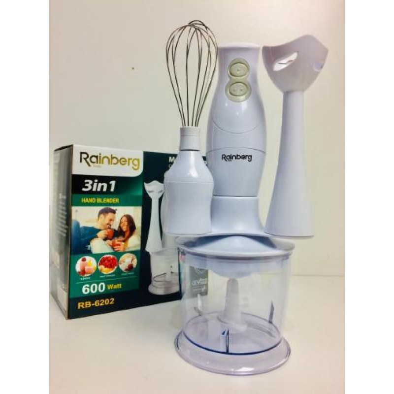 Блендер занурювальний Rainberg RB-6202 Білий