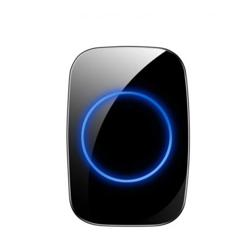 Безпровідний дверний дзвінок Emastiff 38 мелодій зона покриття 150 м Чорний