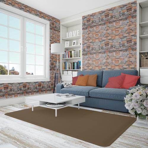 Самоклеюча декоративна 3D панель під цеглу в рулоні 3D Loft піщаник 20 м 20000x700x3 мм Самоклеюча декоративна 3D панель під цеглу в рулоні 3D Loft піщаник 20 м 20000x700x3 мм