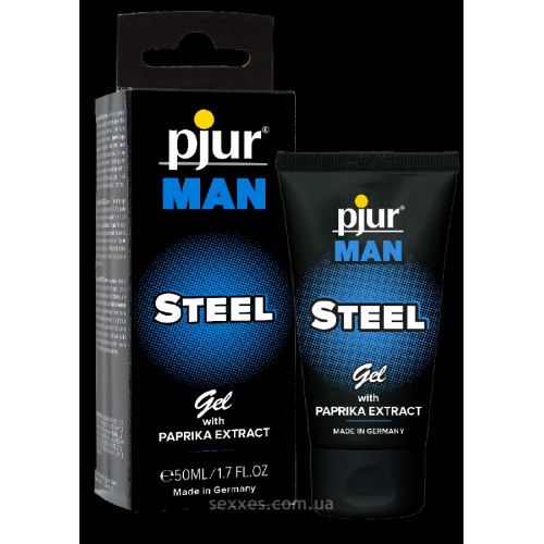 Гель для пеніса масажний Pjur MAN Steel Gel 50 мл (PJ12910) в інтернет супермаркеті PbayMarket!