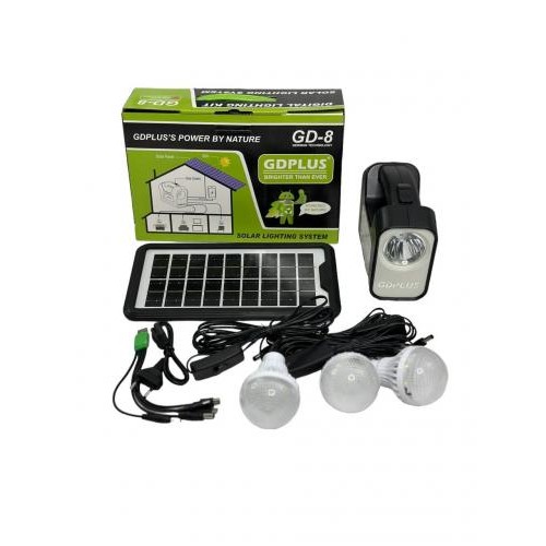 Станція автономного освітлення GDPlus GD-8 4500 мА/г Чорний (1992963462) Станція автономного освітлення GDPlus GD-8 4500 мА/г Чорний (1992963462)