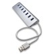 USB-хаб XON SmartHub Pro 7хUSB3.0 Сірий (UHAPM070073G 5009)