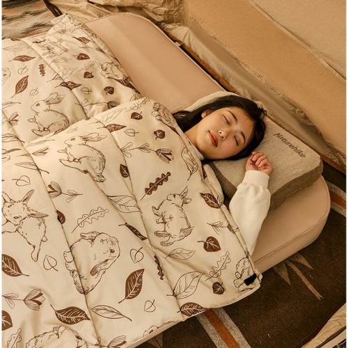 Спальний мішок Naturehike MT180 CNH22SD015 Зліва 210x80 см Бежевий (2241848629)