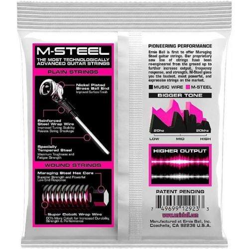 Струни для електрогітари Ernie Ball 2923 M-Steel Super Slinky Electric Guitar Strings 9/42 Струни для електрогітари Ernie Ball 2923 M-Steel Super Slinky Electric Guitar Strings 9/42