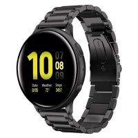 Ремінець сталевий BeWatch 20 мм для Samsung Galaxy Active/Active 2 40 mm Чорний (1110401) Ремінець сталевий BeWatch 20 мм для Samsung Galaxy Active/Active 2 40 mm Чорний (1110401)
