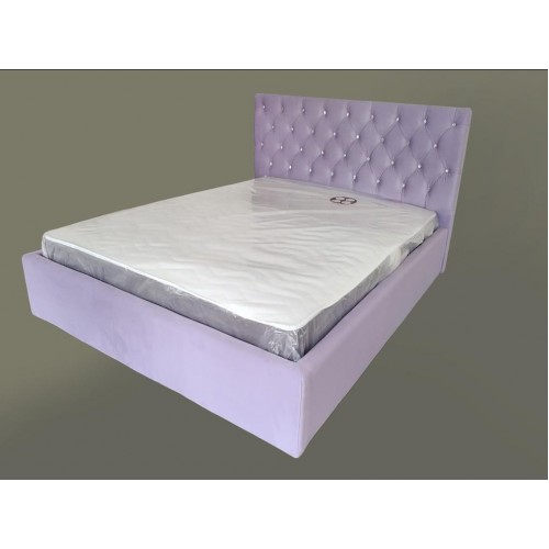 Ліжко двоспальне BNB Arizona Premium 160 х 200 см Simple Фіолетовий в інтернет супермаркеті PbayMarket!