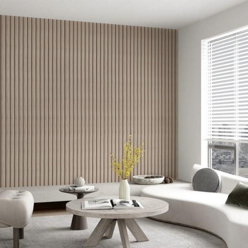 Декоративна стінова рейка Sticker Wall PS 2900x120x12 мм Сірий (SW-00002143)