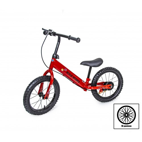 Велобіг Scale Sports. Red (надувні колеса) 801767724 Велобіг Scale Sports. Red (надувні колеса) 801767724