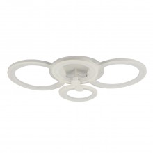 Стельова LED люстра Sunlight 5332/2+2 R білий