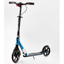 Двоколісний складаний самокат Best Scooter 100 кг Black and blue (113198)