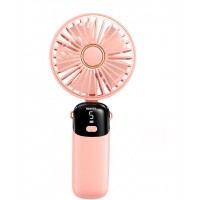 Портативний вентилятор Mini Fan F56-2 Рожевий (30151455В)
