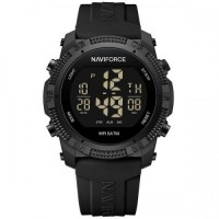 Наручний годинник чоловічий NaviForce Europe Black Чорний (3153)