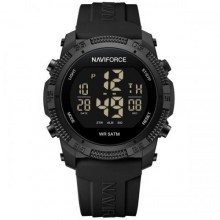 Наручний годинник чоловічий NaviForce Europe Black Чорний (3153)