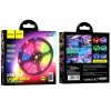 Стрічка світлодіодна з пультом Hoco DL30 RGB 4 м Чорний (2382866768)