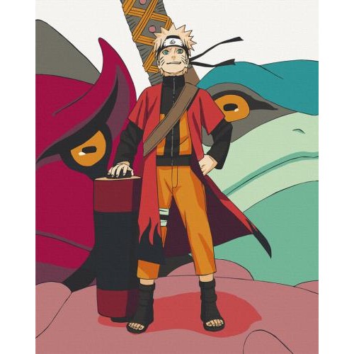 Картина за номерами Art Craft Наруто. Виклик мудрості 40*50 см 10257-AC Картина за номерами Art Craft Наруто. Виклик мудрості 40*50 см 10257-AC