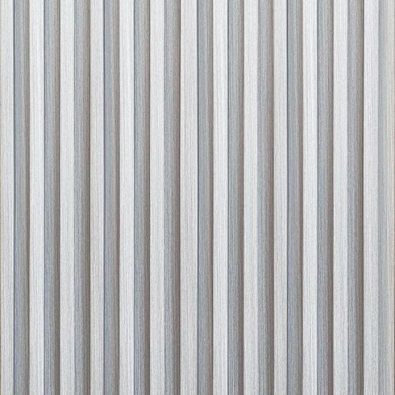 Декоративна стінова рейка Sticker Wall 160*23*3000мм (D) SW-00001528 Світло-сіра