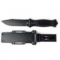Ніж тактичний Gorillas BBQ 2-702С сталь 65Х13 KN141 Чорний (5302) Ніж тактичний Gorillas BBQ 2-702С сталь 65Х13 KN141 Чорний (5302)