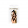 Боді Penthouse Devils Advocate XL Black, виріз на животику, імітація плетіння в інтернет супермаркеті PbayMarket!