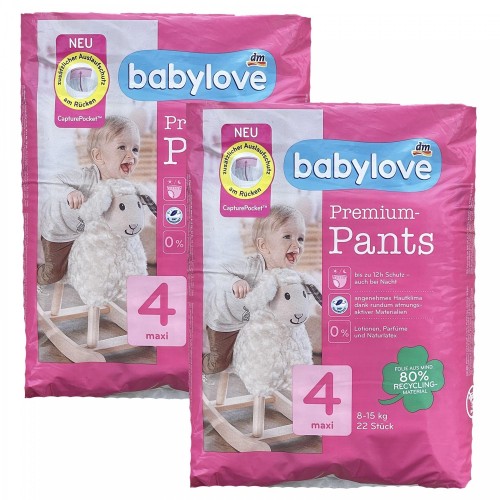 Підгузки-трусики Babylove Premium 4 maxi 8-15 кг 44 шт в інтернет супермаркеті PbayMarket!