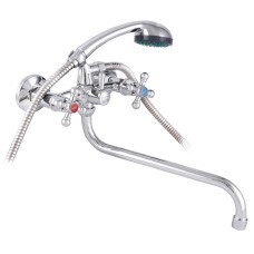 Змішувач для ванни ZERIX DMX 605 з повнооборотним кран буксою (ZX2958)