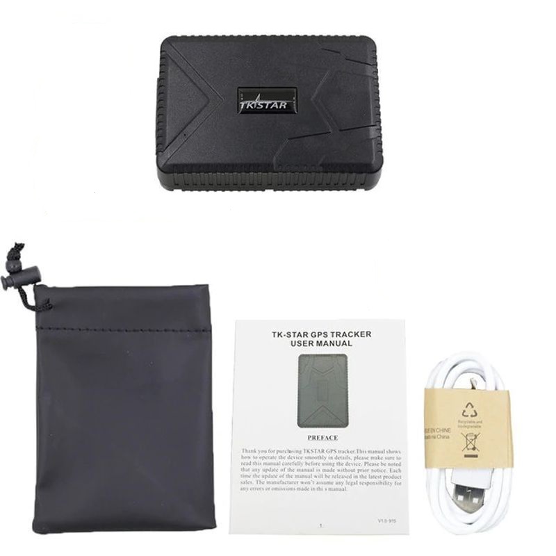GPS трекер автомобільний з великим акумулятором 10 000 мАг TKstar TK-915 до 120 днів роботи
