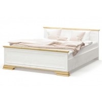 Ліжко Меблі Сервіс Ірис 160х200 см з ламелями Андерсон пайн + Дуб золотий (psg_UK-6415014) Ліжко Меблі Сервіс Ірис 160х200 см з ламелями Андерсон пайн + Дуб золотий (psg_UK-6415014)