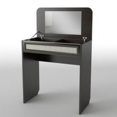 Туалетний столик Тиса Мебель БС-38 Венге Дуб молочний 75x43x80 см