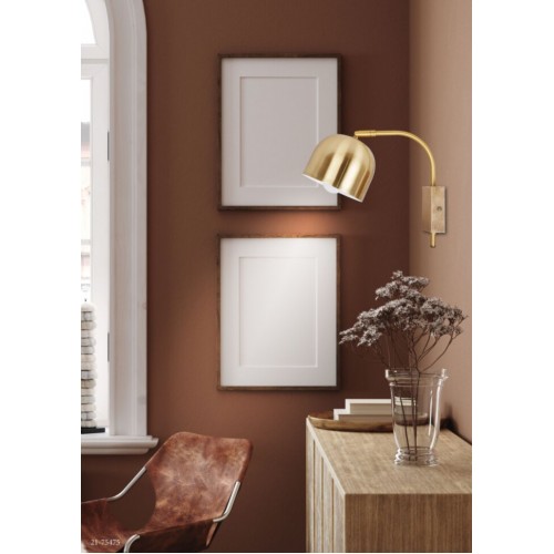 Бра Candellux Rupi 27x22 см Золотистий (21-75475) Бра Candellux Rupi 27x22 см Золотистий (21-75475)