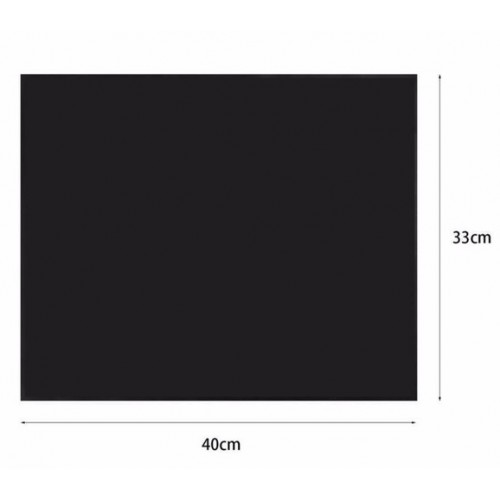 Тефлоновий килимок для гриля No Brand BBQ grill sheet з антипригарним покриттям 33x40 см Чорний (2104618536) Тефлоновий килимок для гриля No Brand BBQ grill sheet з антипригарним покриттям 33x40 см Чорний (2104618536)